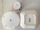a small bowl and a small bowl sitting on a table