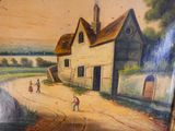 une image d'un tableau sur le mur d'une maison