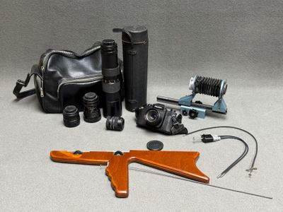 Appareil photo RICOH SLX 500 argentique avec objectif Rikeno…