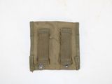 a picture of a wallet that has two zippers on it