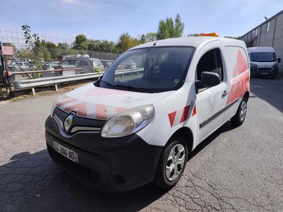 a van that is parked on the side of the road