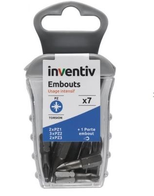 inventiv embrouts x7 - lot de 25