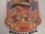 une affiche de cinéma pour « Buffalo Bill et les Indiens »