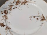 two plates that are sitting next to each other