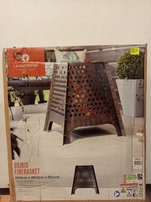 1 panier de feu OSIRIS - Dimensions : H59 x W53 x D53 cm