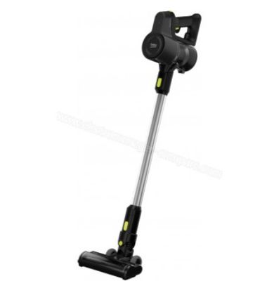un aspirateur filaire Black & Decker muni d'une poignée
