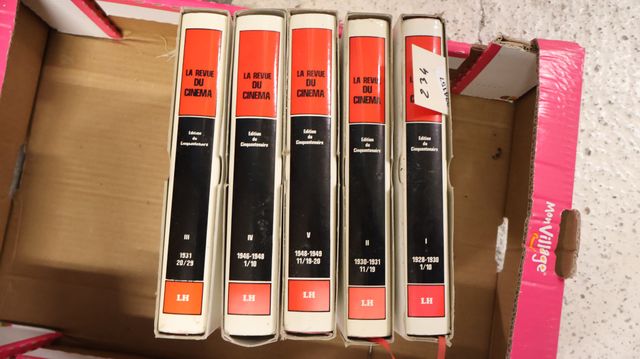 La revue du Cinéma : 5 volumes in-4. Edition du Cinquantenaire en...