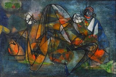 Gèza SZÓBEL (1905-1963) Composition.