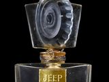 an image of a bottle of perfume on a black background