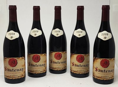 5 bouteilles SANTENAY Michel Vidal 2008