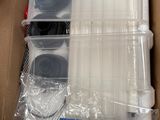 a box with a bunch of items inside of it
