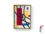 une image d'une image d'une peinture sur un mur
