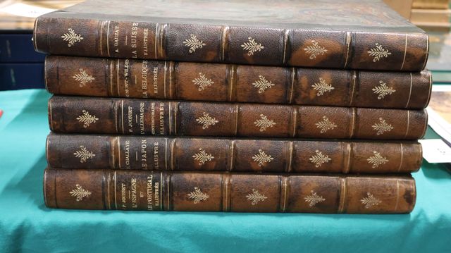 DUMONT-WILDEN : La Belgique illustrée. DAUZAT : La Suisse illustr...