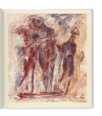 une image représentant un livre sur lequel figure le dessin d'un groupe de personnes
