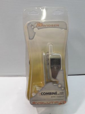 a plastic package with a remote control inside of it