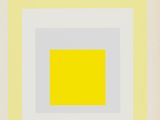 an image of a square painting with a yellow square in the middle