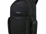 un sac à dos noir muni d'un compartiment pour ordinateur portable sur le dessus