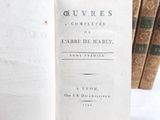 a book that is open on a white surface