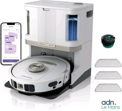an image of a robot that is connected to an appliance