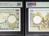 deux billets de banque différents sur lesquels figurent respectivement l'image d'un homme et celle d'une femme
