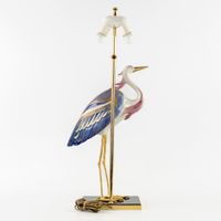 Campostrini & Trallori, lampe de table ornée d'une sculpture… (photo 6)