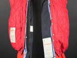 an image of a red and blue jacket on a mannequin