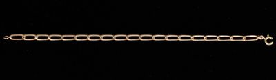 Bracelet Or Rose. Bracelet maille gourmette en or rose 9K 37…
