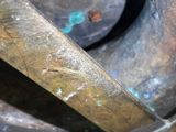 a metal object that is sitting on a table