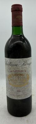 1 bouteille de Margaux Grand Cru Classé, Château Kirwan, 1990 - Photo 1