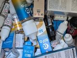 a box full of medicine and other medical supplies