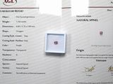 un certificat sur lequel figure l'image d'un diamant