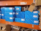 many boxes on the shelf in the store