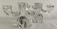 DAUM paire de chandeliers en cristal. (photo 3)