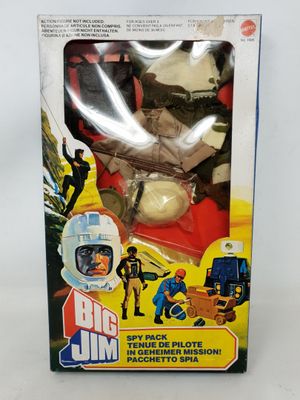 MATTEL BIG JIM réf 7406 tenue de pilote, état A, en emballag…
