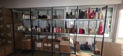 a room filled with lots of bottles and boxes