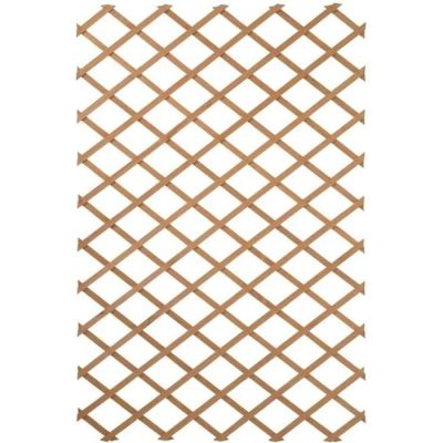 a close up of a wooden trellis on a white background