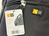 a luggage tag attached to a piece of luggage