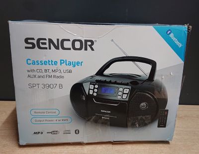Lecteur CD / Casettes - SENCOR - SPT 3907 B - 4 W - Bluetoot…