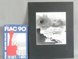 a picture of a picture of the statue of liberty on the wall