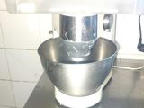 an image of a mixer in a kitchen with a number on it