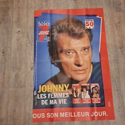 Johnny Hallyday - Télé 7 Jours - 1993