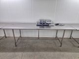 a table that has a bunch of items on it