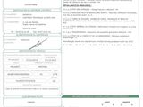 a close up of a document with a barcode on it