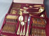 a box with a set of silverware in it