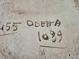 a close up of a plate with writing on it