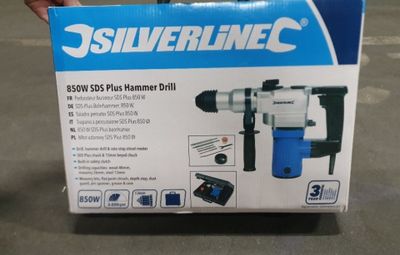 Marteau perforateur burineur marque: SILVERLINE modèle : SDS…