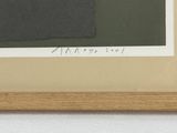 an image of a picture of a black and green painting