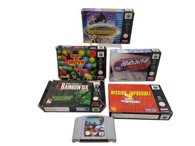 Nintendo - N64 -Lot de 6 jeux : Lylatwars, Mission : impossible expect - Photo 1