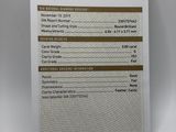a close up of a paper with a price list on it