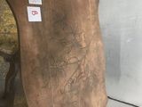 a piece of wood that has been carved into it